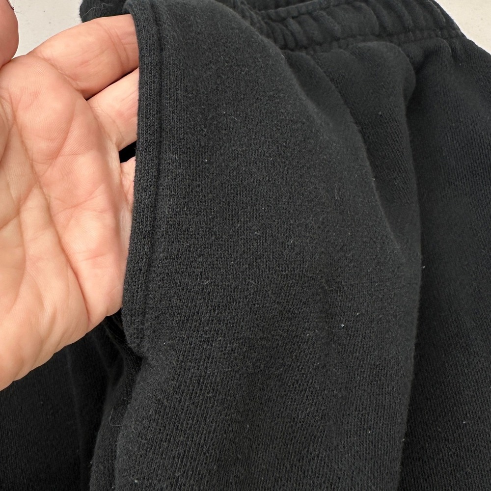 Victoria's Secret PINK Everyday Fleece High Waist Flare Sweatpants Large Black - Picture 7 of 11